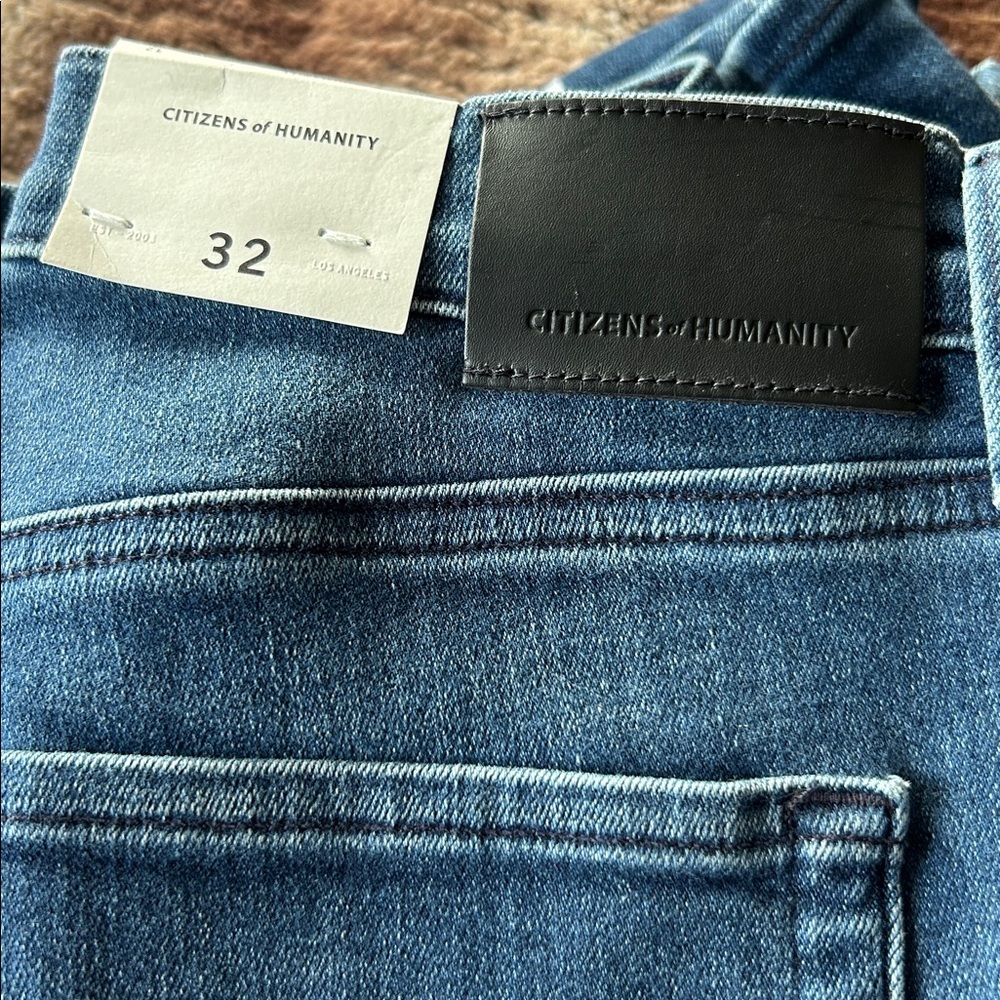 Citizens of Humanity Raven Patch Pocket Wide Leg Jeans Regency - Picture 10 of 13